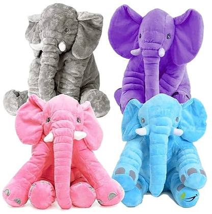 PELUCHE ELEFANTE CON COBIJA INTERNA 40cm🐘