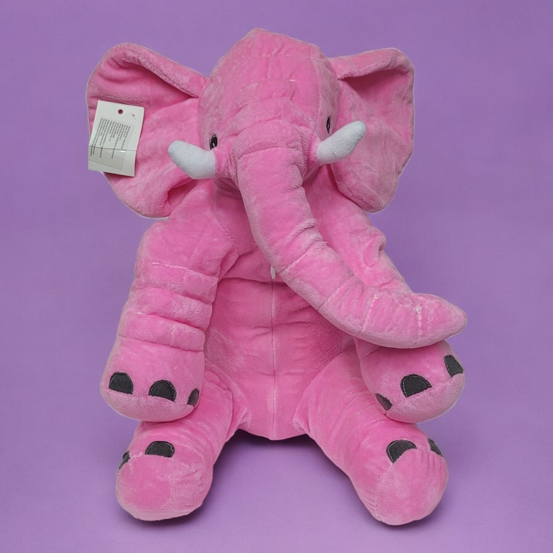 PELUCHE ELEFANTE CON COBIJA INTERNA 40cm🐘