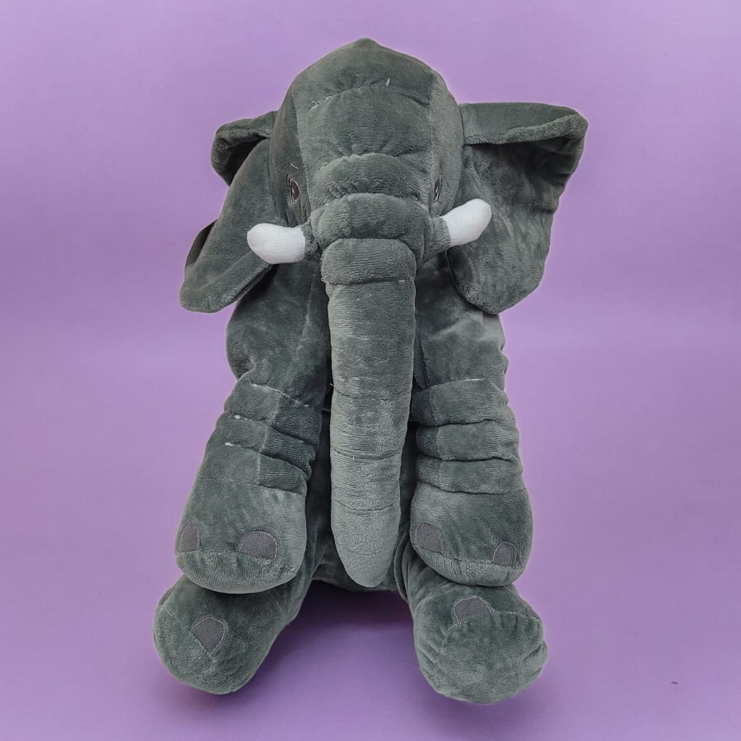 PELUCHE ELEFANTE CON COBIJA INTERNA 40cm🐘